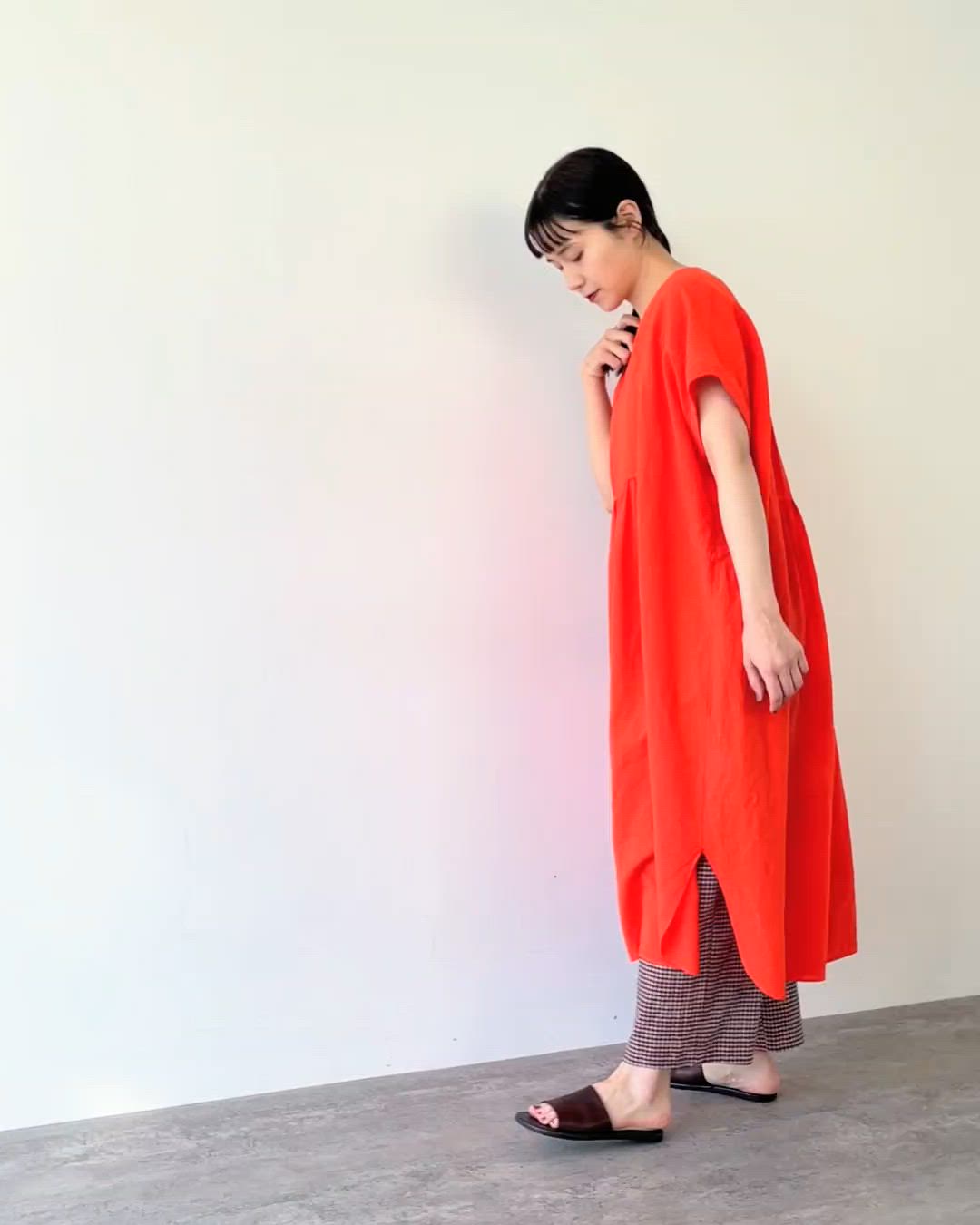 セール】○近江晒 ワンピース（ワンピース）｜yuni（ユニ ）の