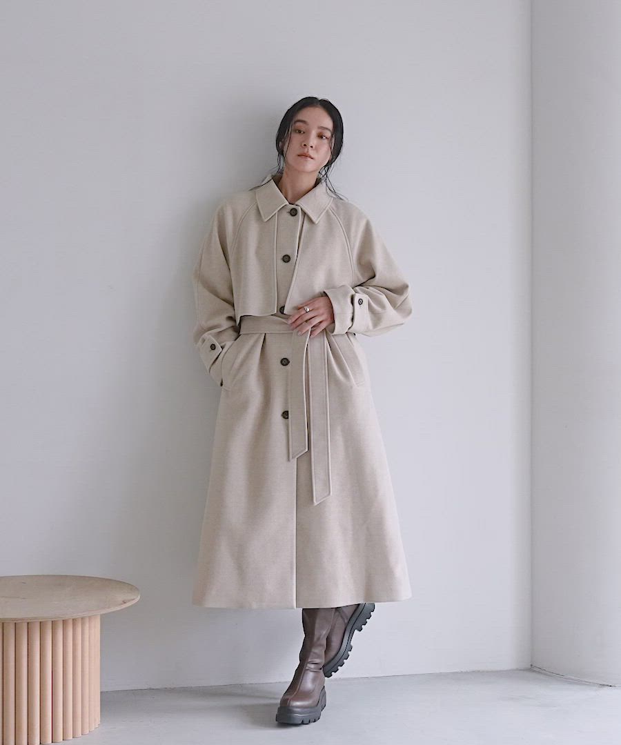 ✳︎maaaa✳︎様 ウールライクヨークコート 243729（ステンカラーコート）｜LOWRYS FARM