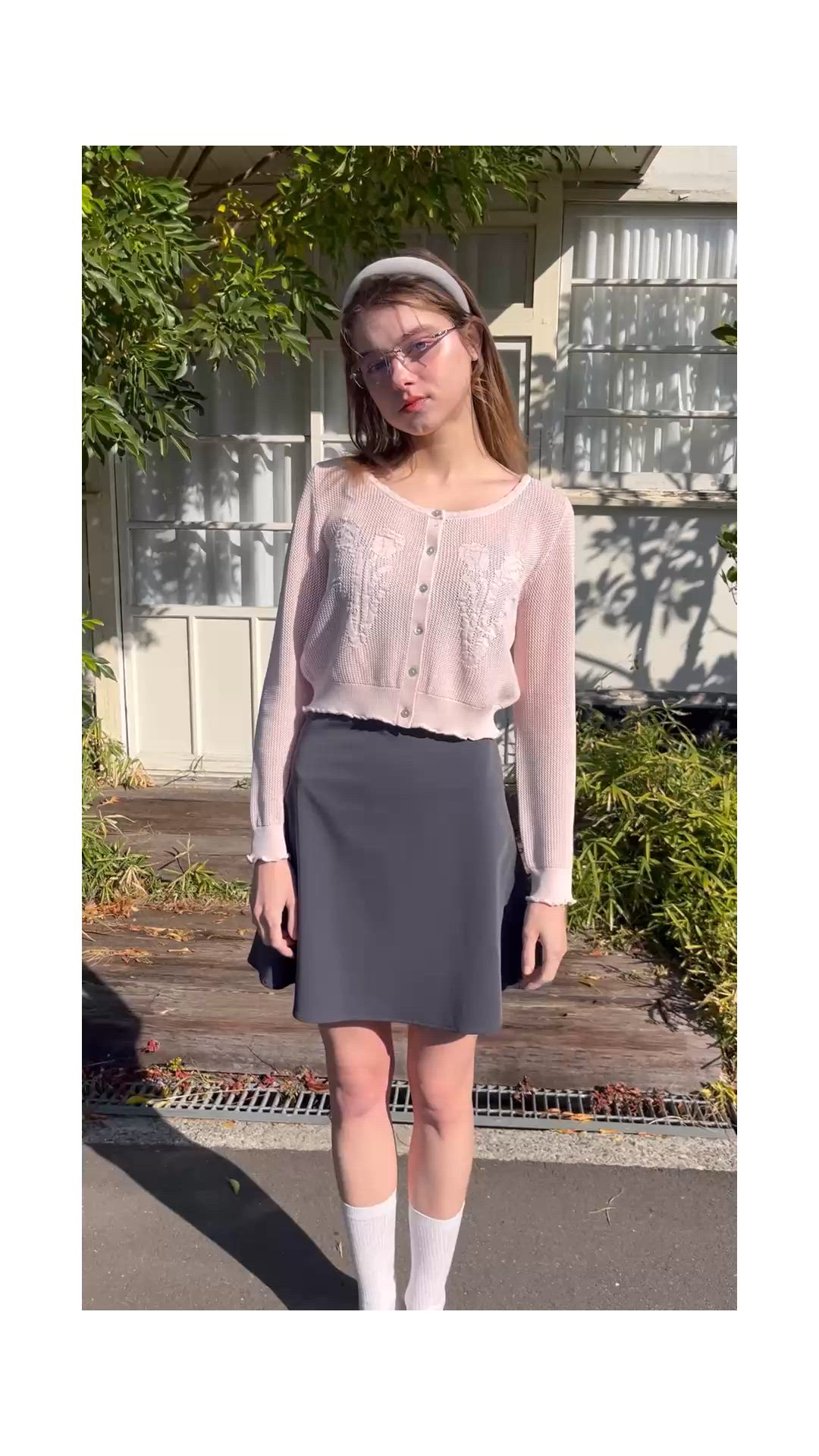 Tulip crochet cardigan（カーディガン/ボレロ）｜etre loin