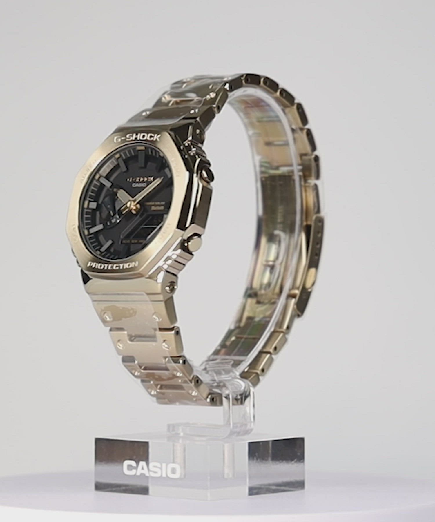 CASIO G-SHOCK GM-B2100GD-9AJF フルメタル G-SHOCK フルメタル 2100シリーズ オクタゴン ゴールド GM-B2100GD