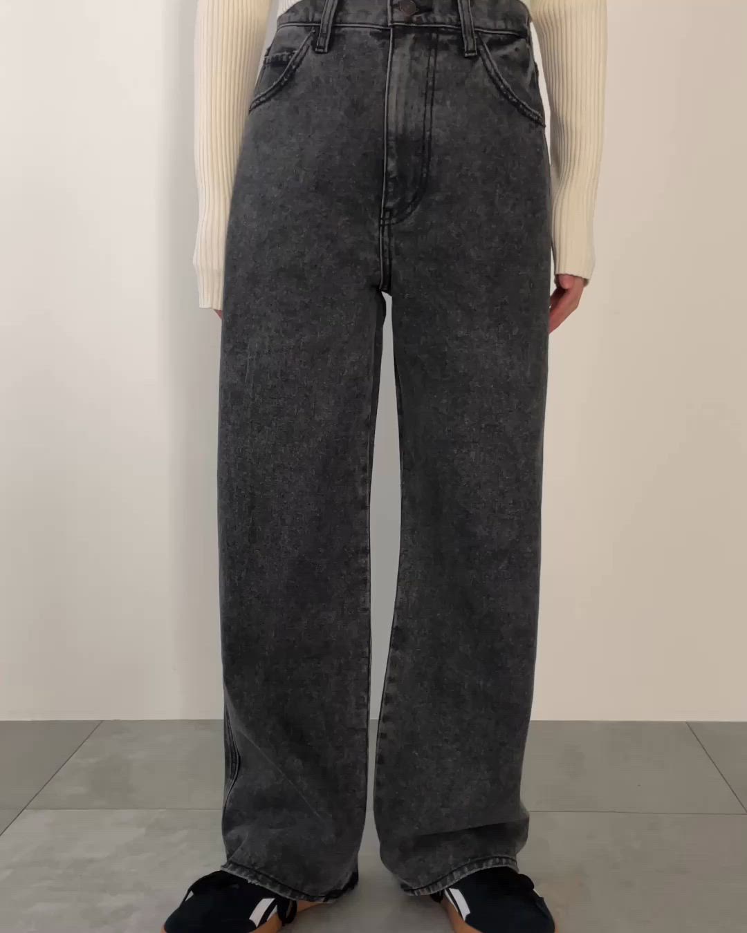 WEGO/【26年春 新色登場】ストレートデニムパンツ（デニムパンツ