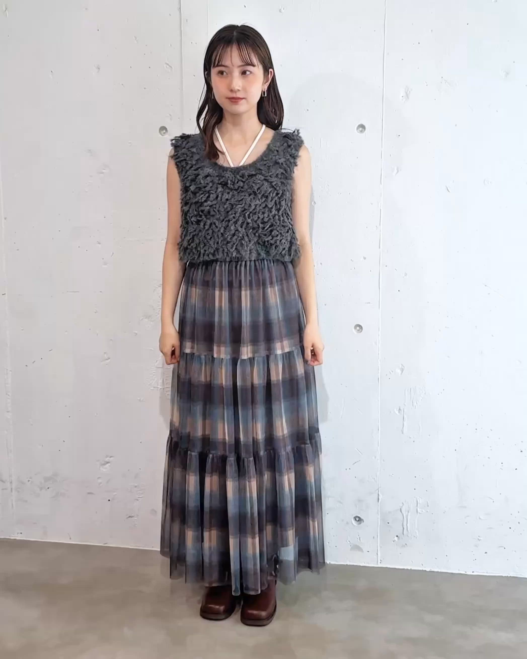 セール】【アソート】ティアードロングスカート（スカート）｜tiptop