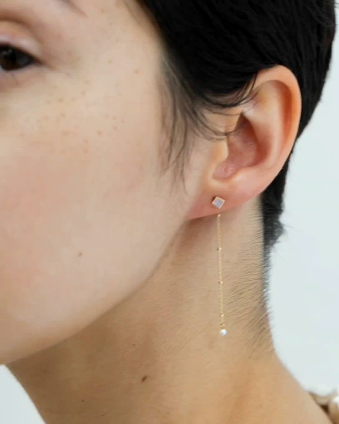 ジュピター 【Ｋ１０】淡水パール ピアスキャッチ／５ｃｍ 累計販売 1000点突破！】【K10】淡水パールピアスキャッチ/5cm<動画