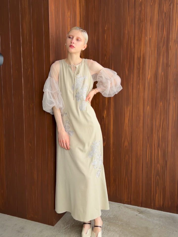 Nomade A-line dress（ドレス）｜et.UNiVER（エトユニベール）の