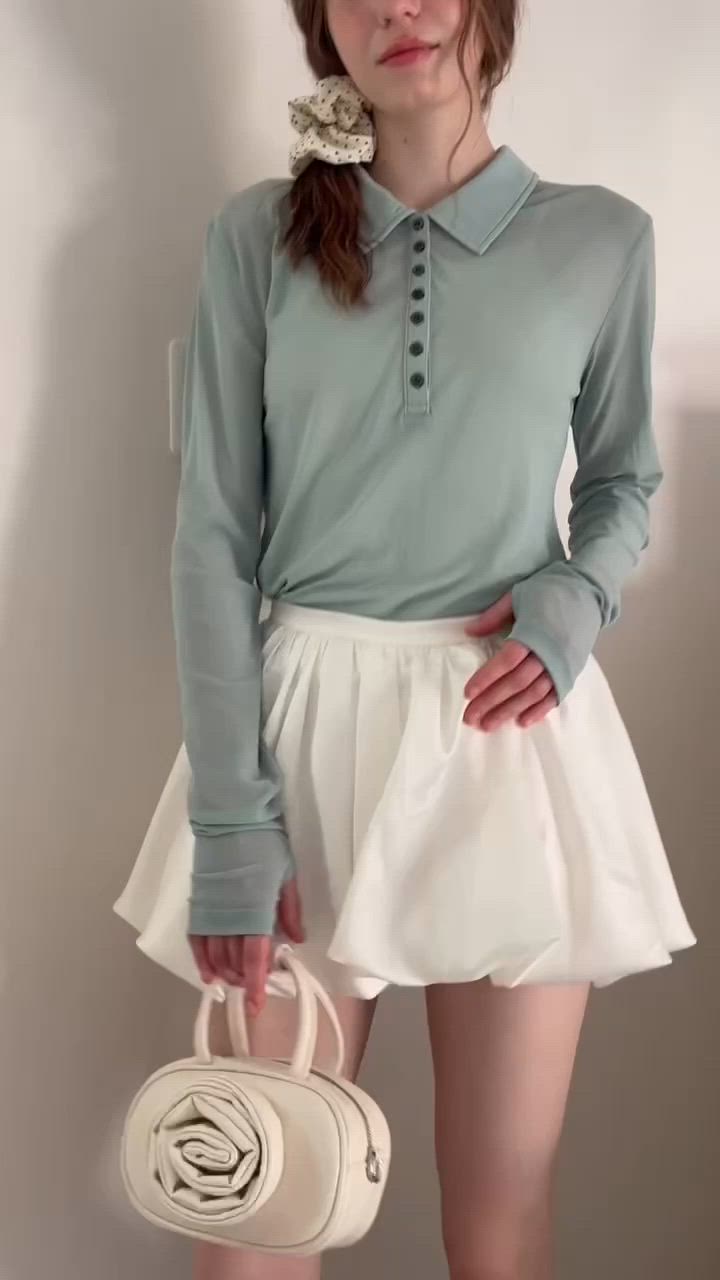 サテンバルーンスカート/satin balloon skirt（スカート）｜Birthday