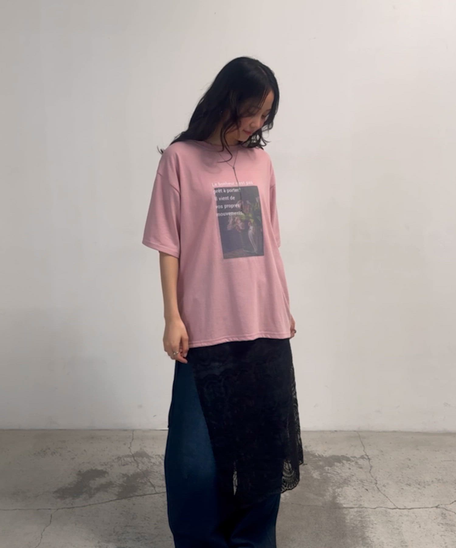 セール】【forksy.】フォトグラフィック オーバーサイズ プリントT