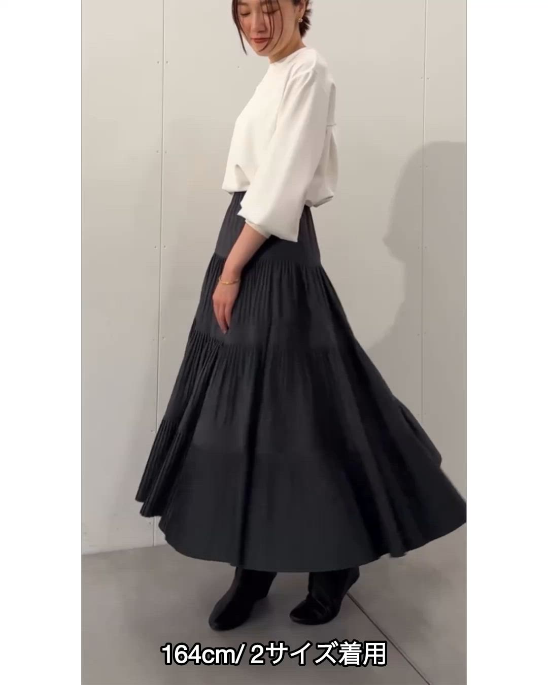 プリーツティアードスカート（スカート）｜BEARDSLEY（ビアズリー）の