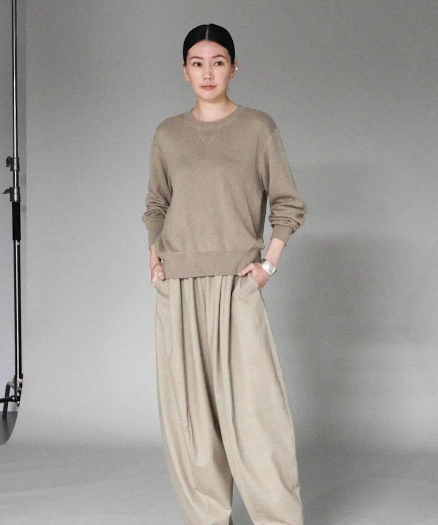 Curensology(カレンソロジー)/クリーミーコットンプルオーバー（T