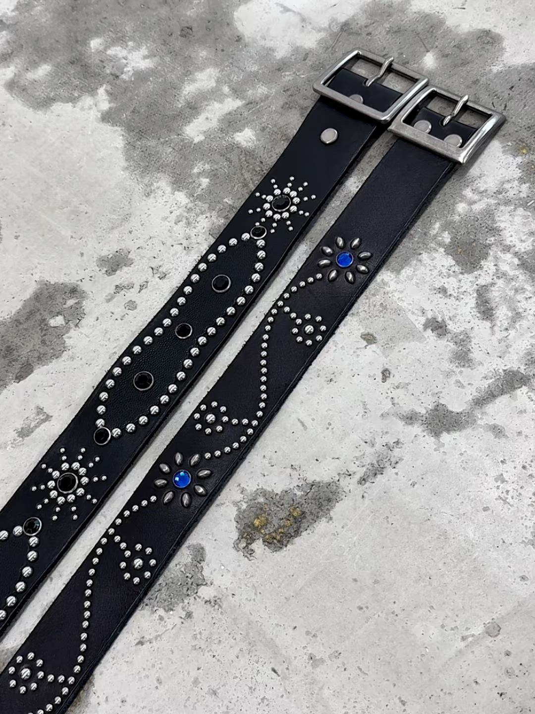 A'GEM/9 × .kom 『A'gem/エージェム』 スティングレースタッズベルト