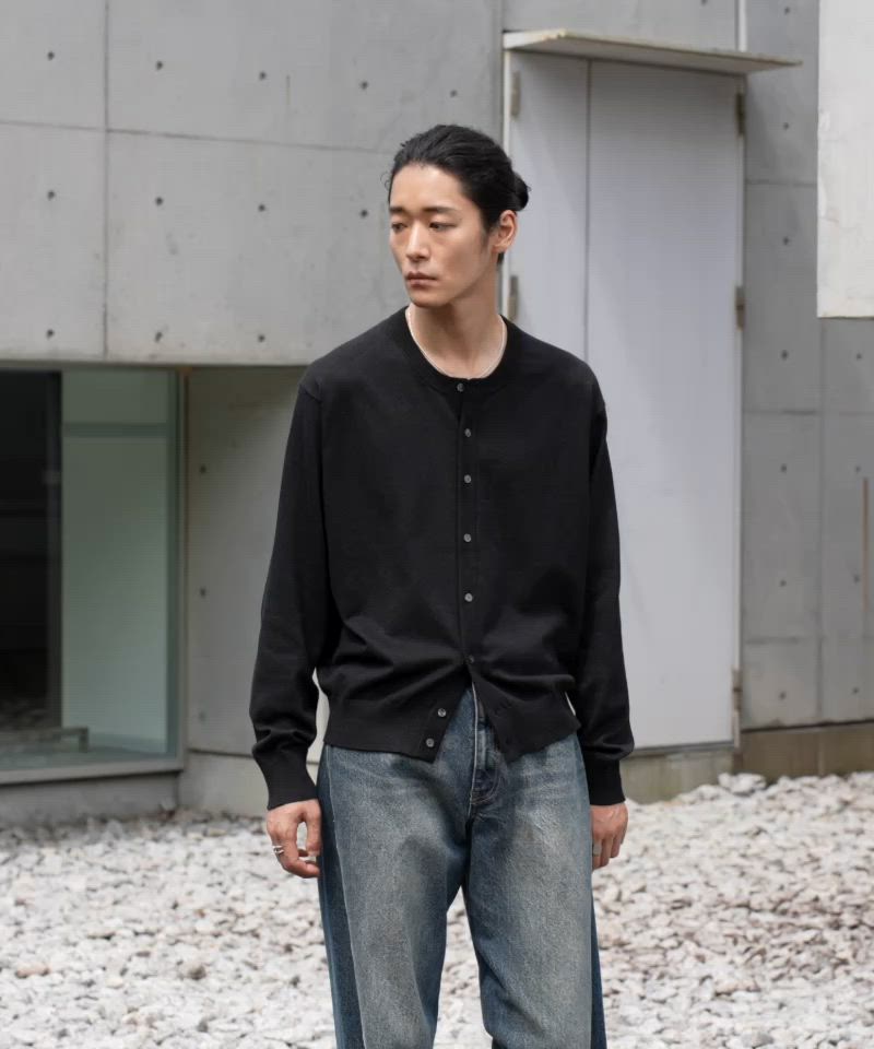 T/C CREW COMPACT CARDIGAN（カーディガン/ボレロ）｜WYM LIDNM