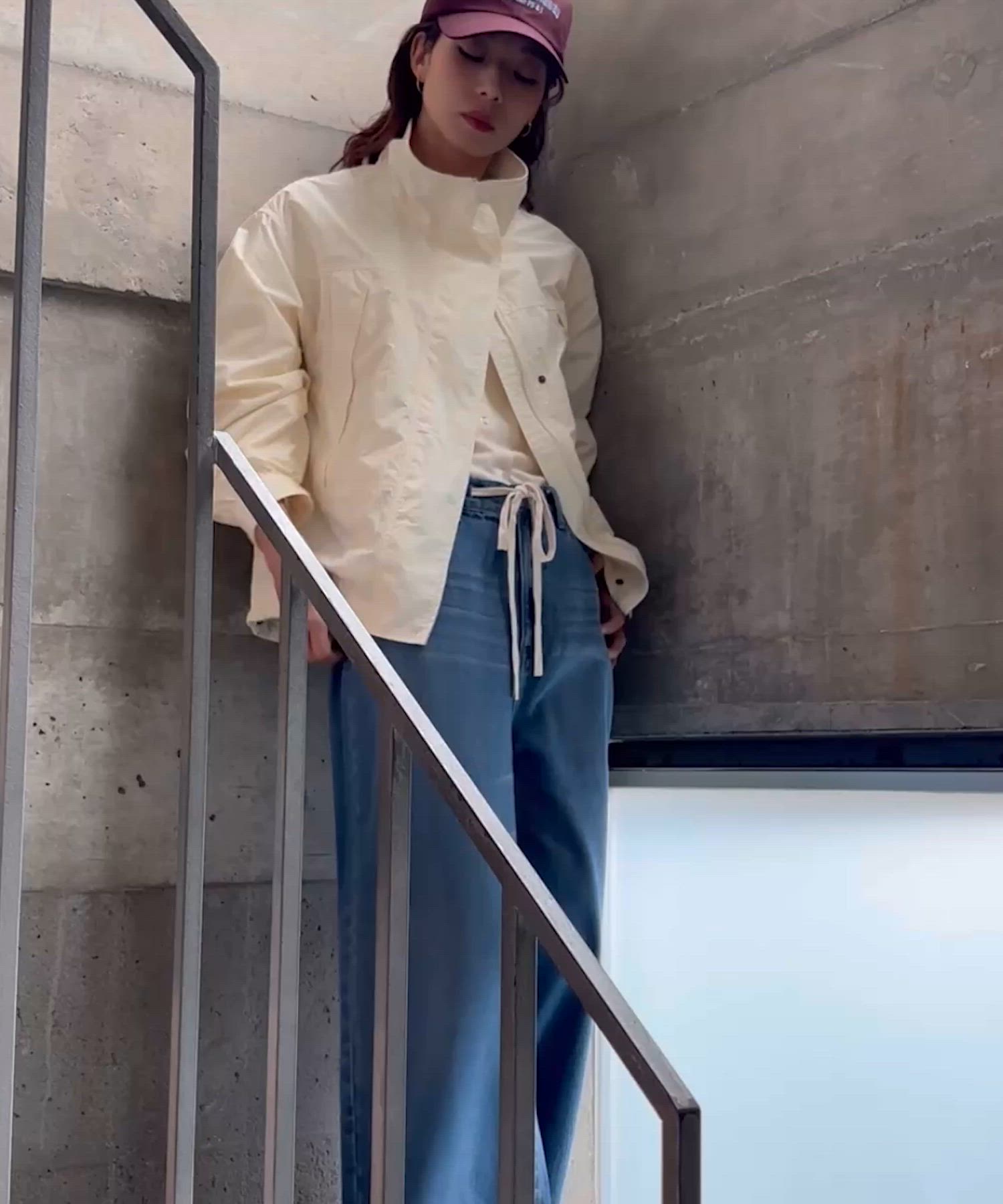 撥水スタンドカラーナイロンブルゾン（ナイロンジャケット）｜URBAN