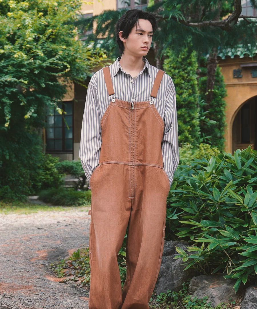 Denim Work Overalls [niko and JEANS]（サロペット/オーバーオール