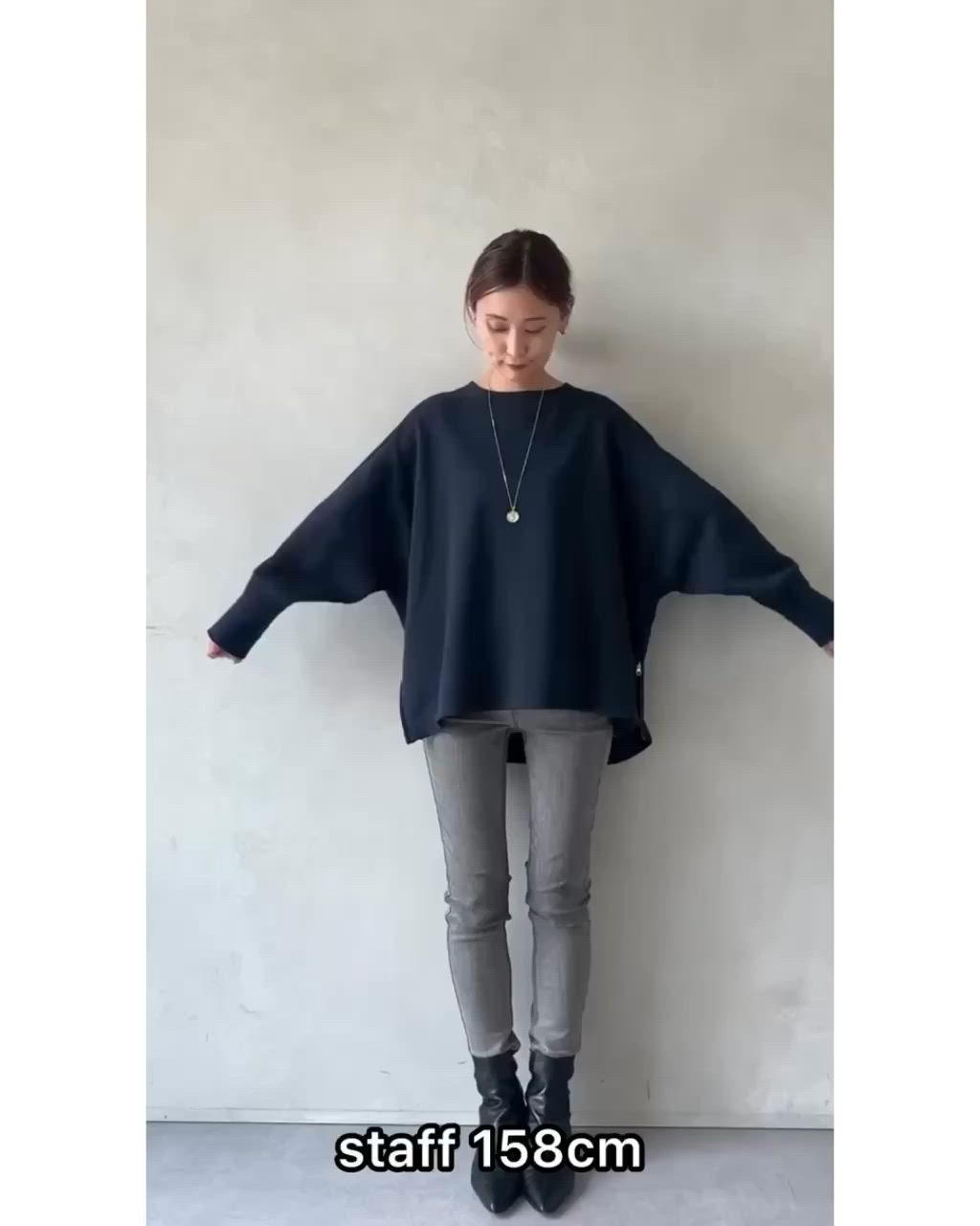 BA刺繍入りドルマントレーナー（Tシャツ/カットソー）｜BEARDSLEY