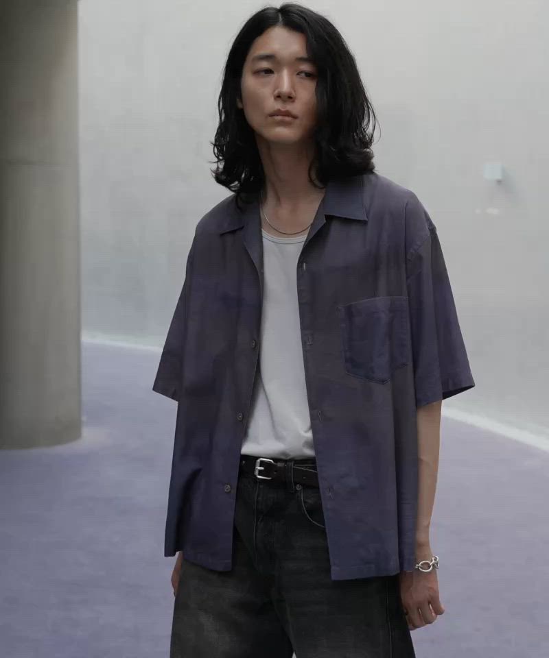 ABSTRACT ART GRAPHIC H/S SHIRT（シャツ/ブラウス）｜WYM LIDNM