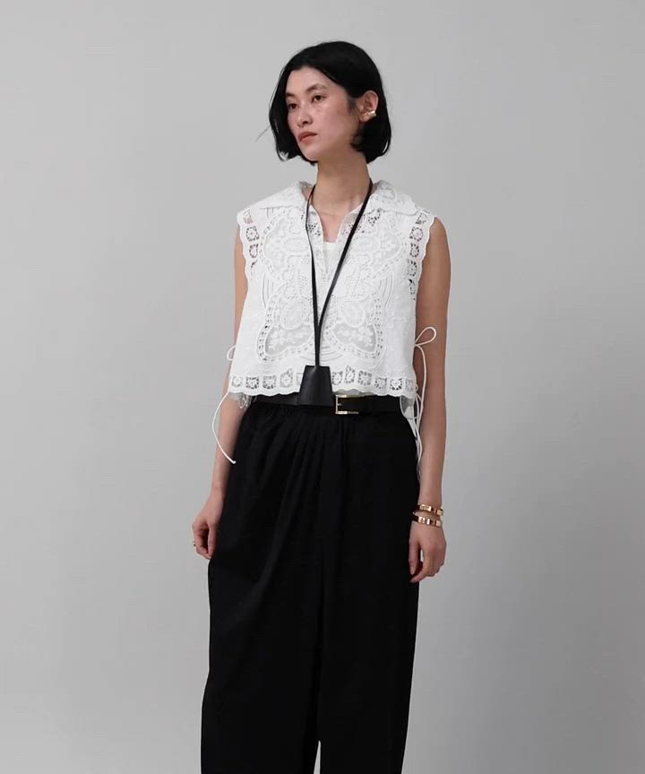 セール】Curensology(カレンソロジー)/サテンドレープパンツ（その他