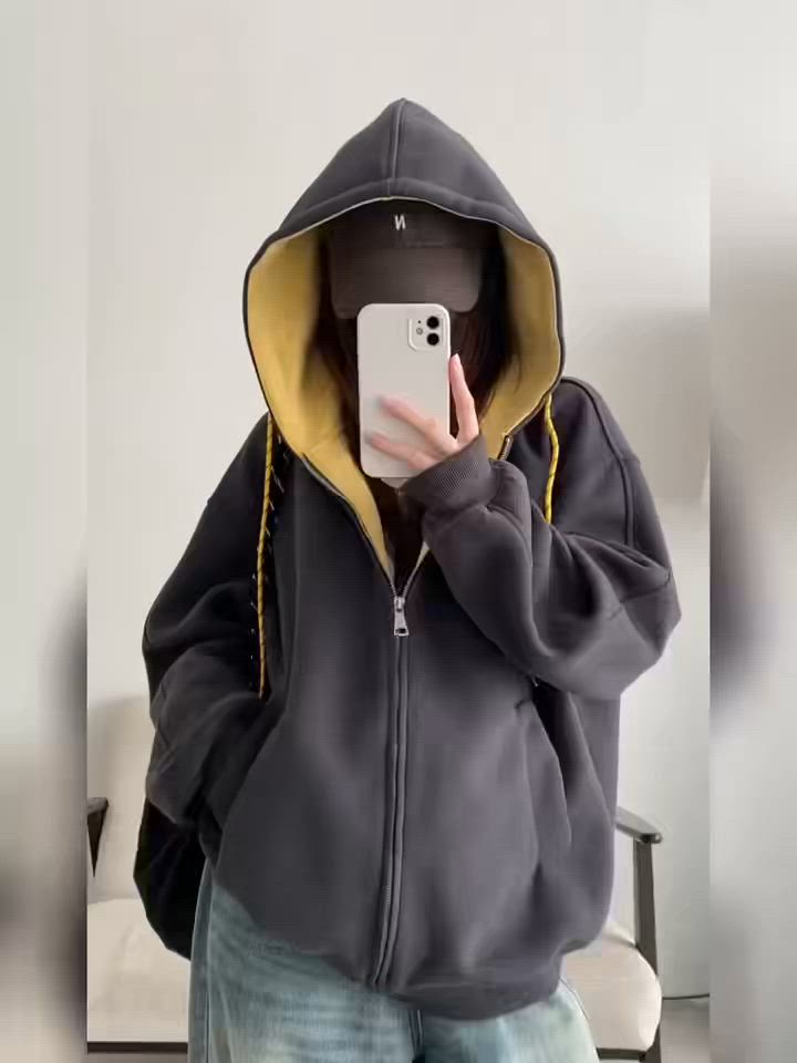 セール】【秋冬新作】配色ジップパーカー（パーカー）｜GEMEDA