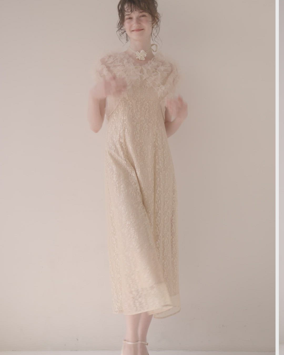 フリルボレロセットレースドレス（ドレス）｜Dorry Doll（ドリードール