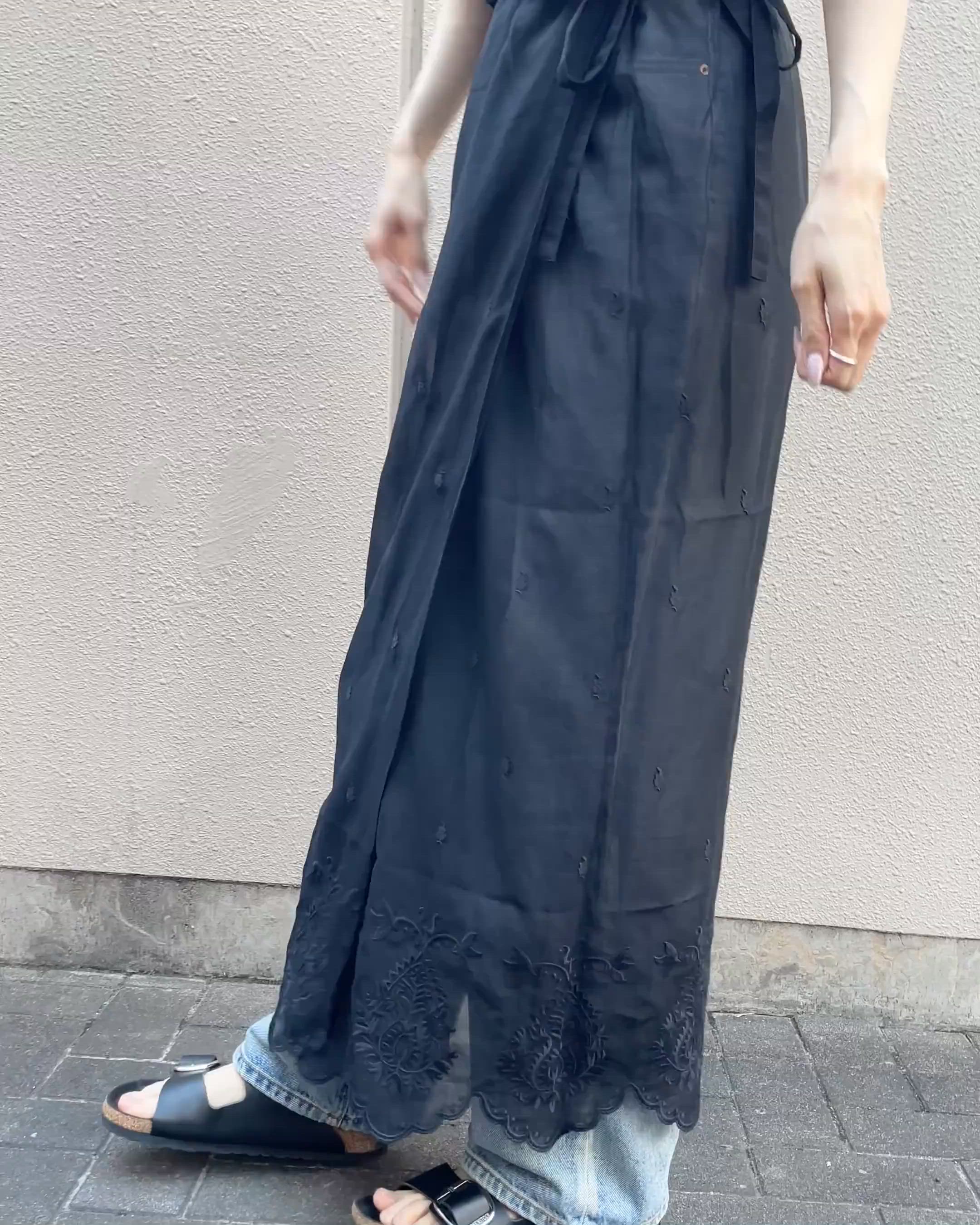 THE SHINZONE/シンゾーン レースエプロンスカート LACE APRON SKIRT