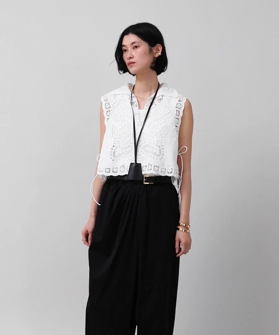 Curensology(カレンソロジー)/エンブロイダリーブラウス（シャツ