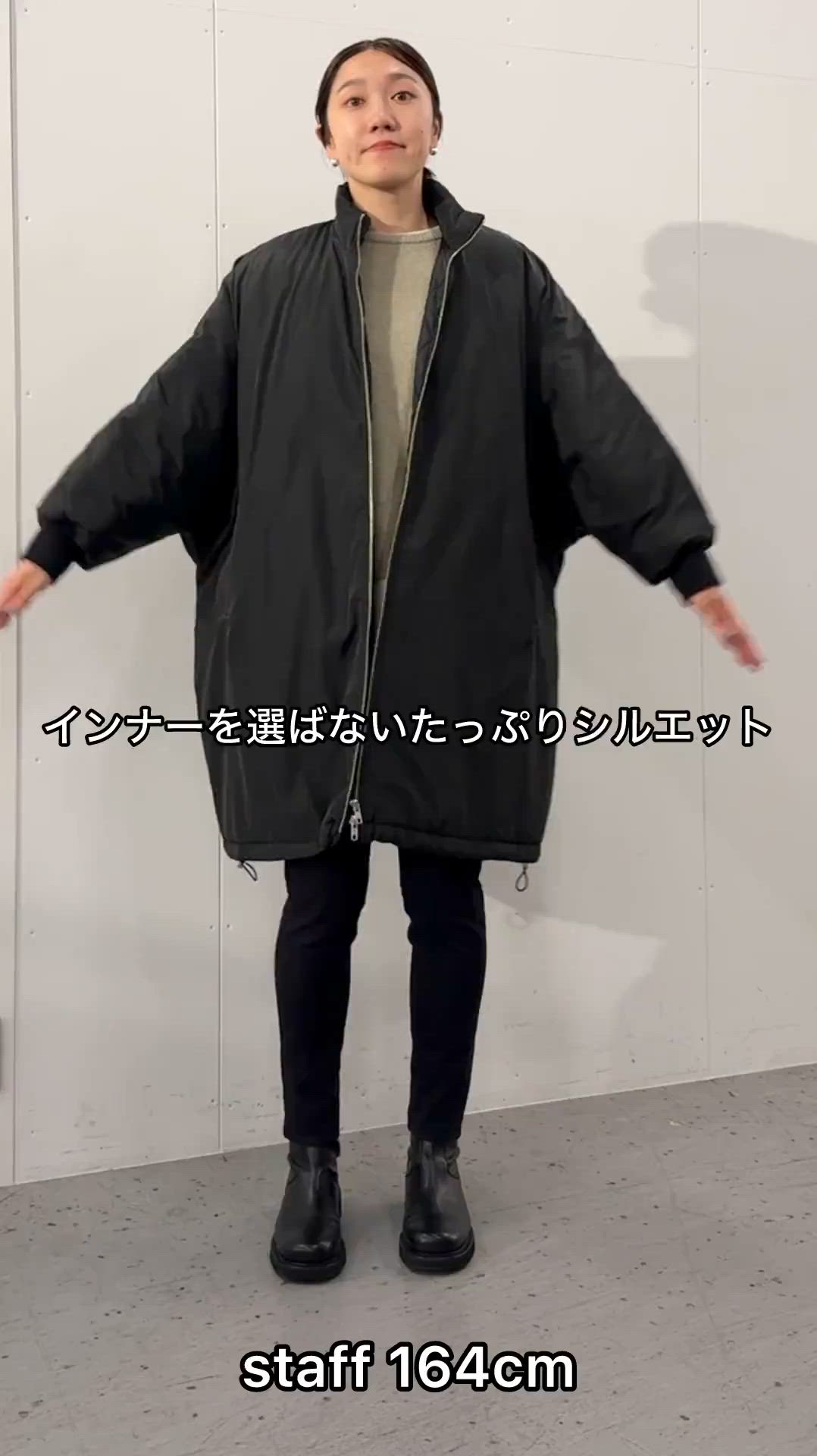 中綿BIGポンチョコート（ポンチョ）｜BEARDSLEY（ビアズリー）の