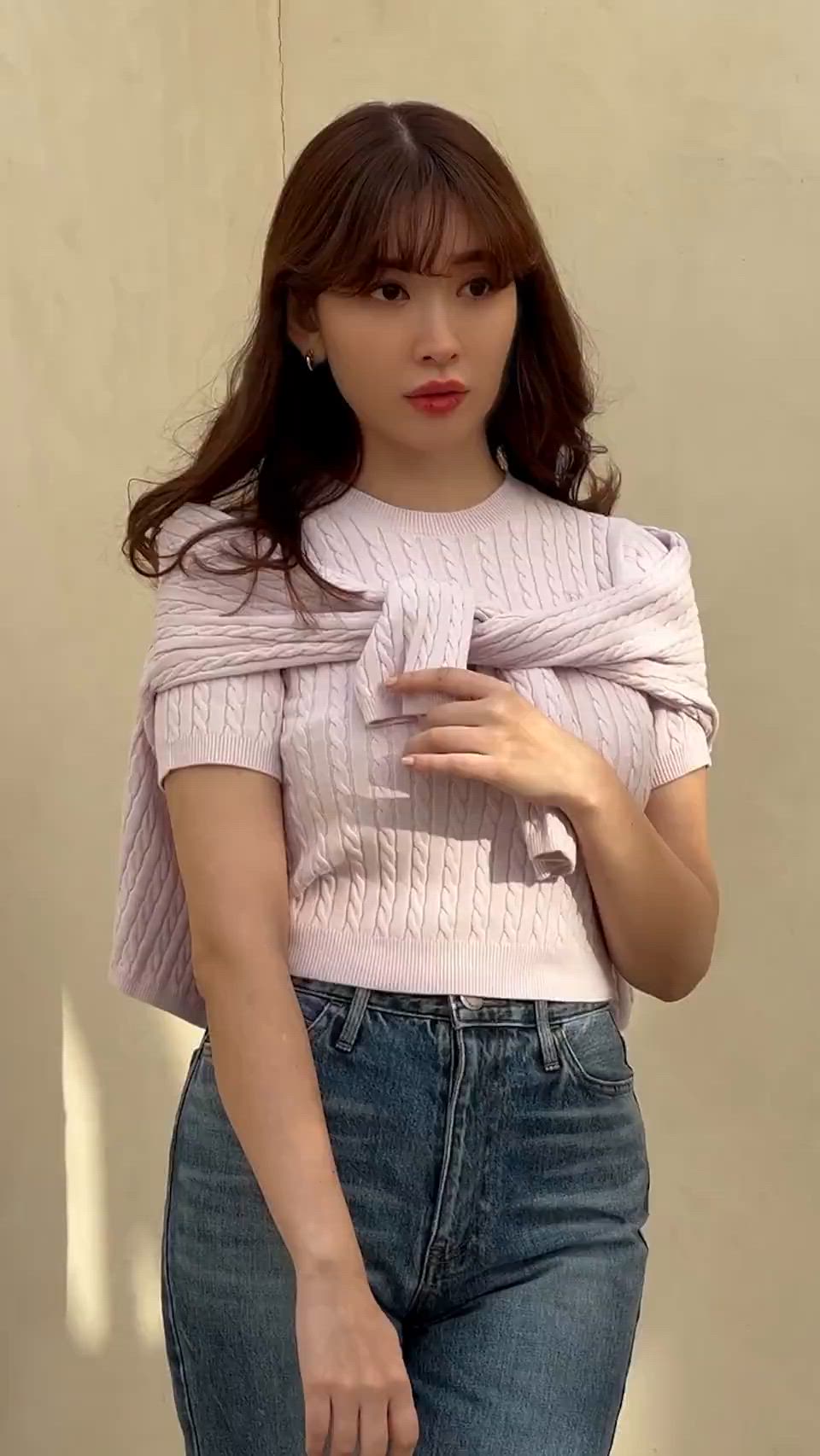 Essential Cable Knit Set（ニット/セーター）｜Her lip to（ハー