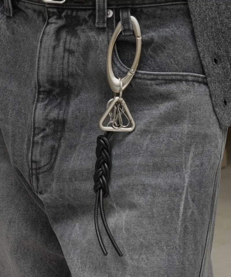 COMBINATION MACRAME KNOT KEY HOLDER（キーホルダー）｜WYM LIDNM