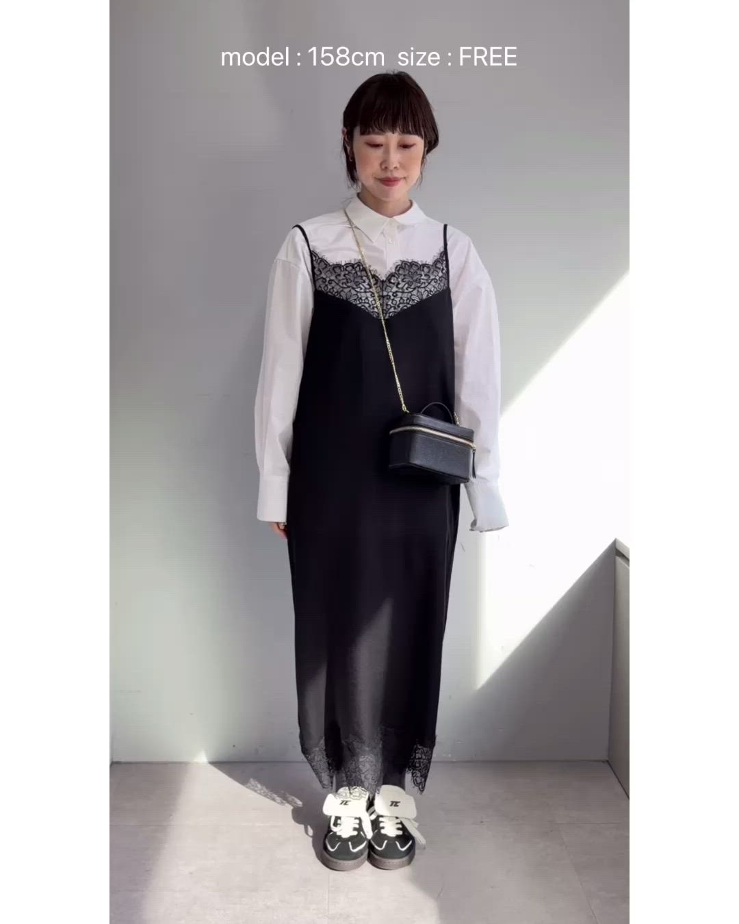 レースロングキャミ（キャミソール）｜Whim Gazette（ウィムガゼット