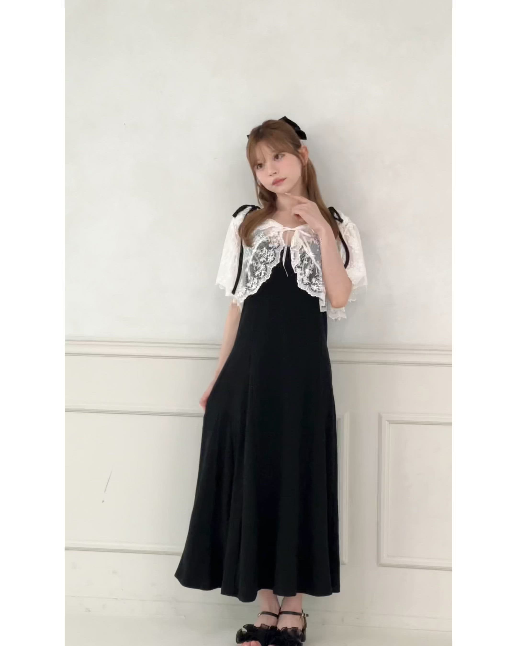 GOLDS♡ビジュー♡胸元リボンレースアップ♡バルーン裾♡ドレープキャミトップス SLY | SUCKER GATHER CAMI トップス (キャミソール ) |SHEL'TTER WEBSTORE