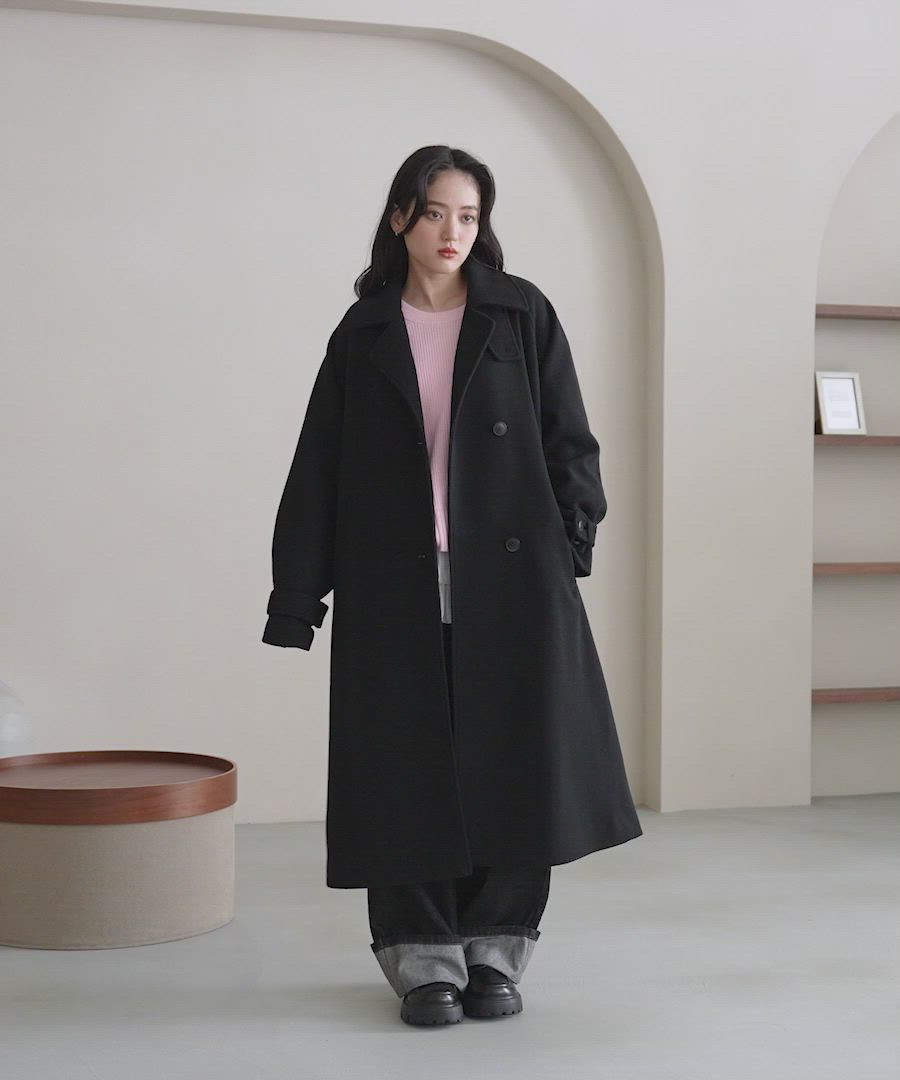 セール】＜WOOLLYTEC/ウーリーテック＞2WAYスタンドカラーコート