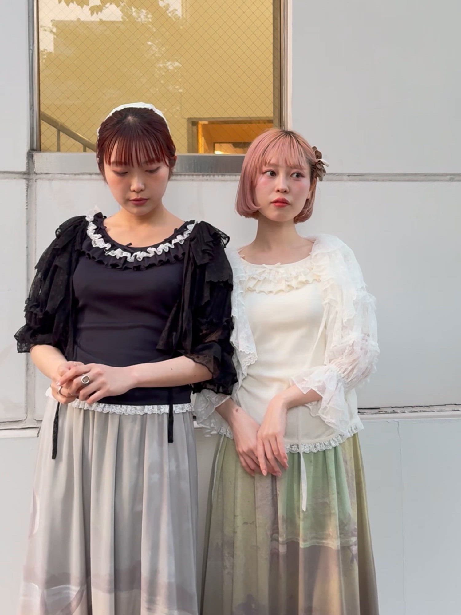 セール】floral sheer bolero（カーディガン/ボレロ）｜merry jenny
