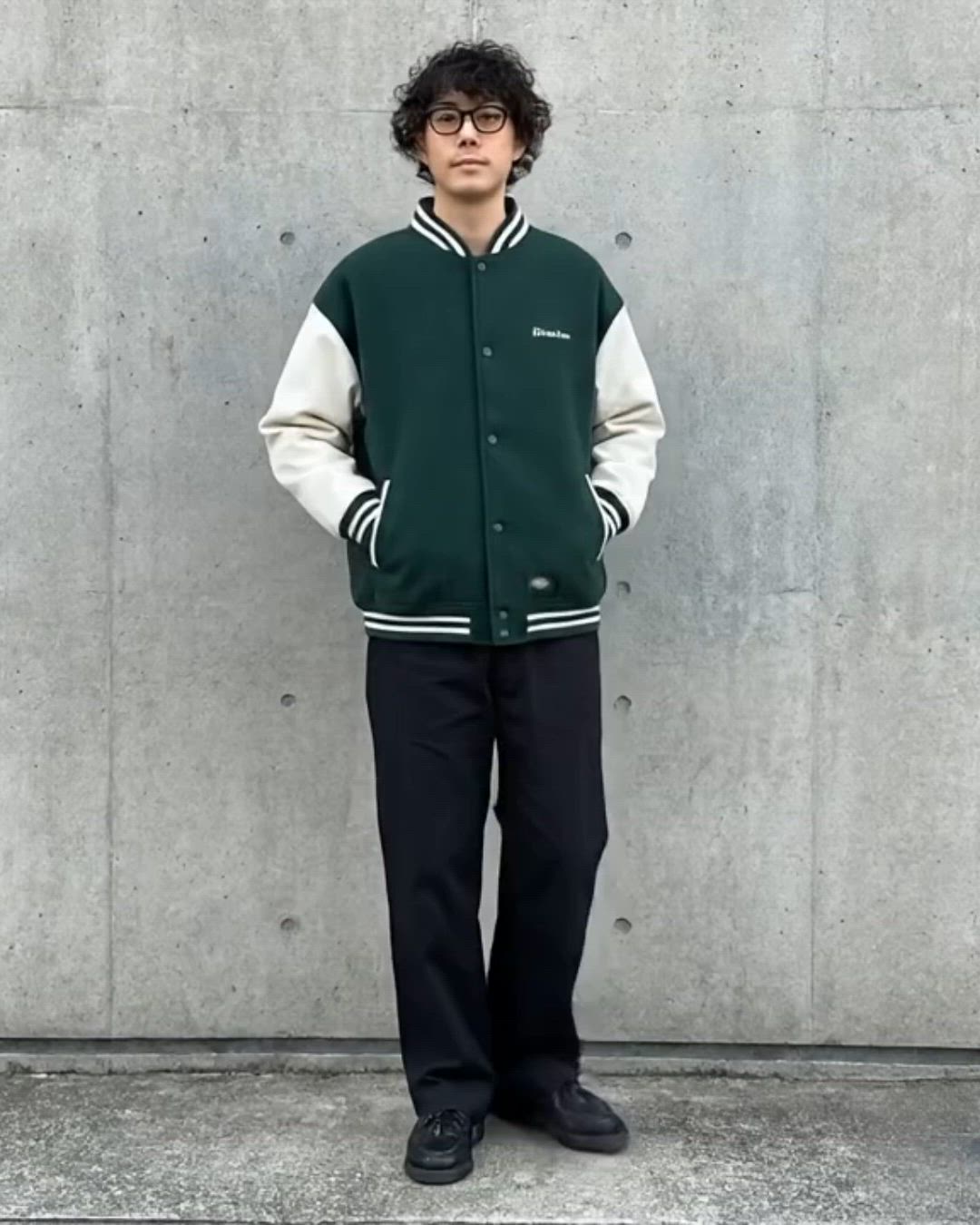 Dickies/ディッキーズ ロゴ刺繍切替スタジャン（スタジャン）｜Dickies