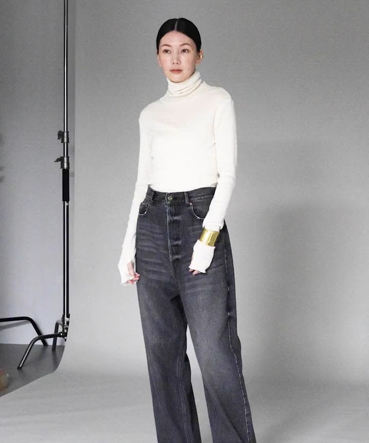 Curensology(カレンソロジー)/ウールテレコタートル（ニット/セーター