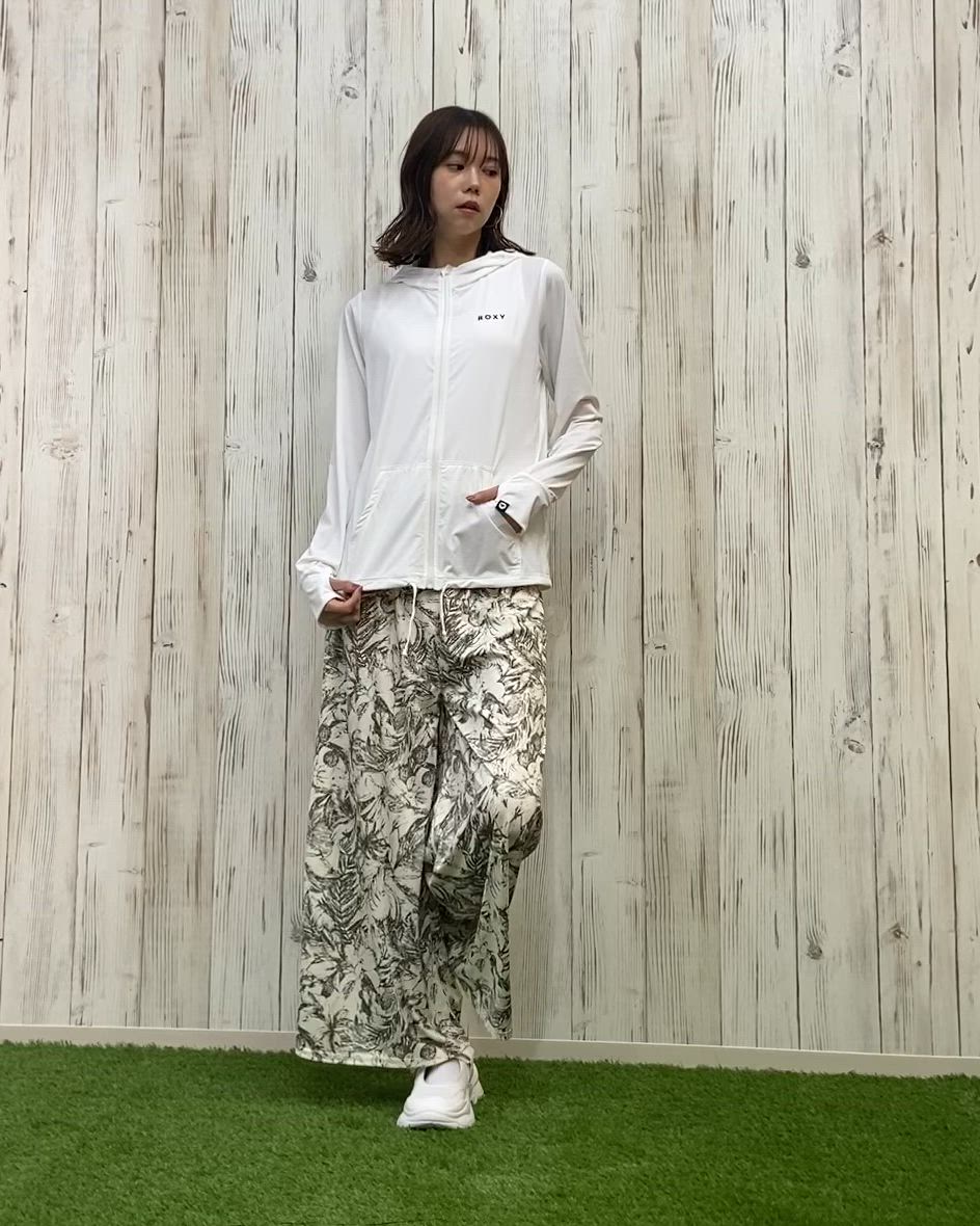 ROXY/ロキシー ジップアップラッシュガード/長袖/着るUVケア RLY251029