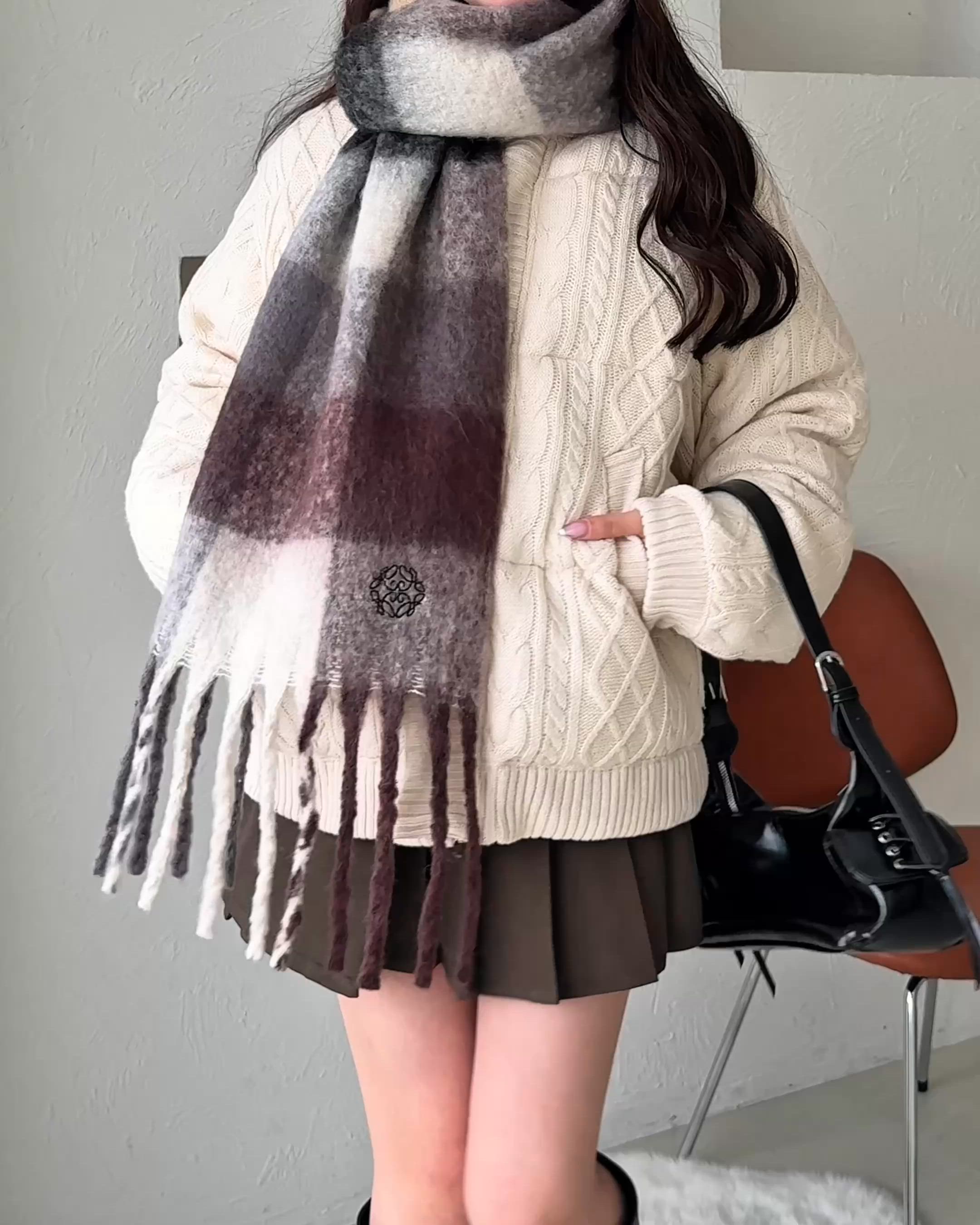 volume knit padded jacket / ボリュームニットナカワタジャケット