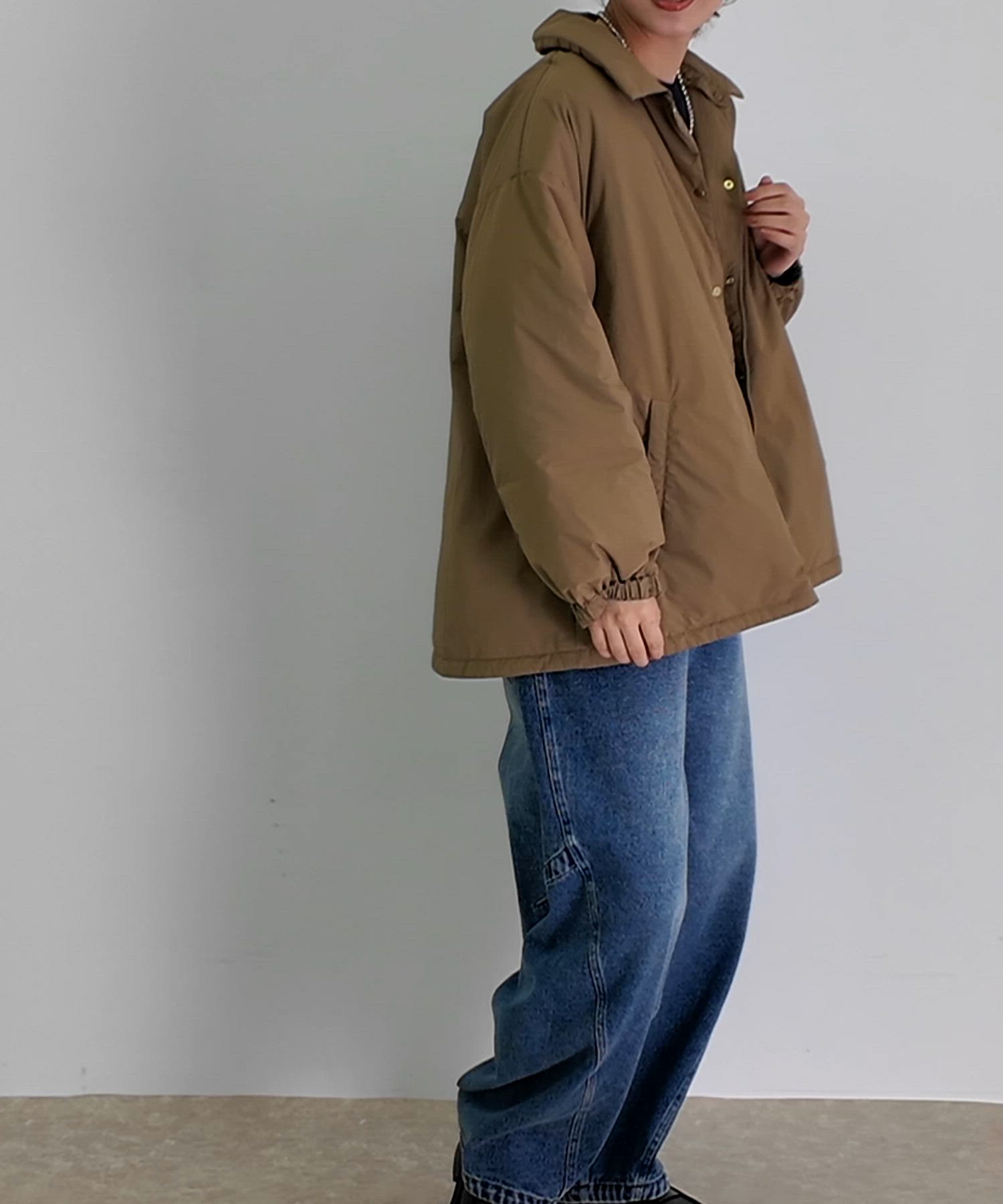 セール】F by ROSSO 撥水ライトダウンジャケット（ダウンジャケット