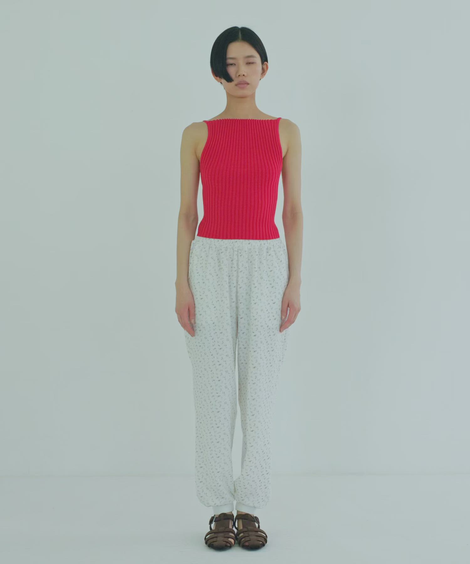 Flower Thermal Jogger（その他パンツ）｜EN NEUME（エンノイム）の