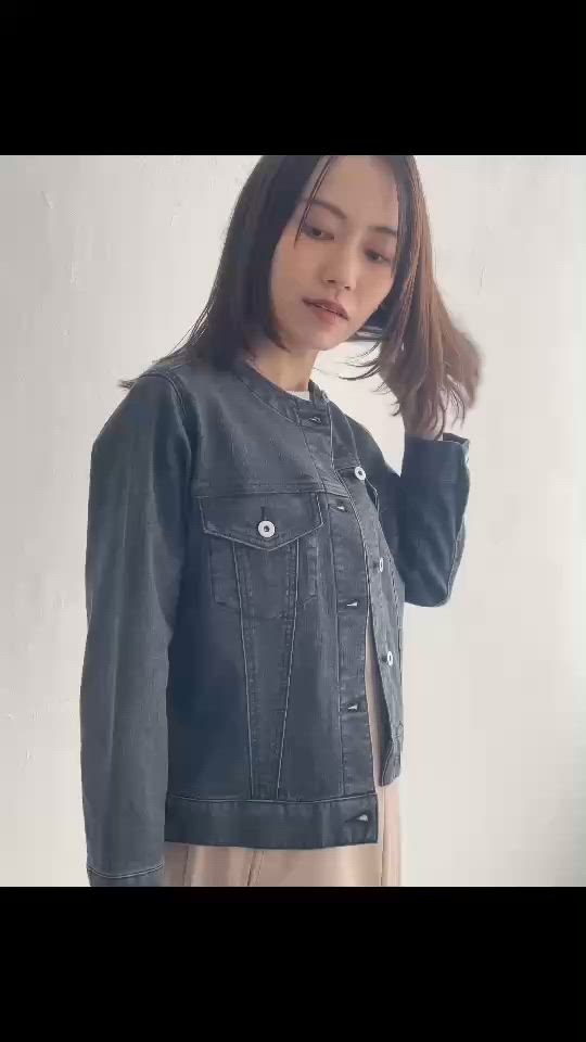 雑誌InRed4月号掲載】ストレッチノーカラーGジャン【親子コーデ