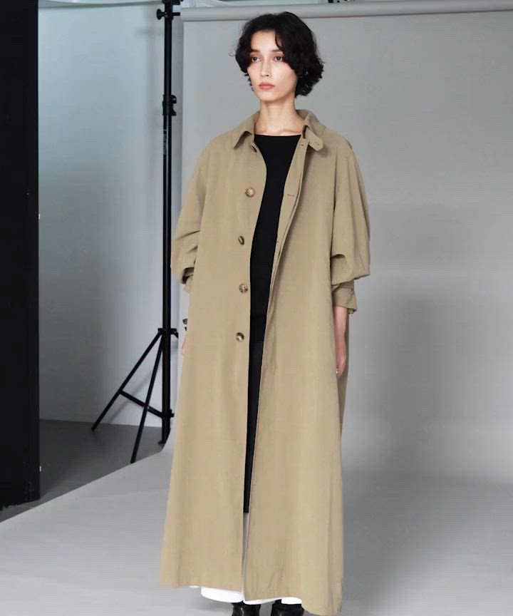 Curensology(カレンソロジー)/ピーチトレンチコート（トレンチコート