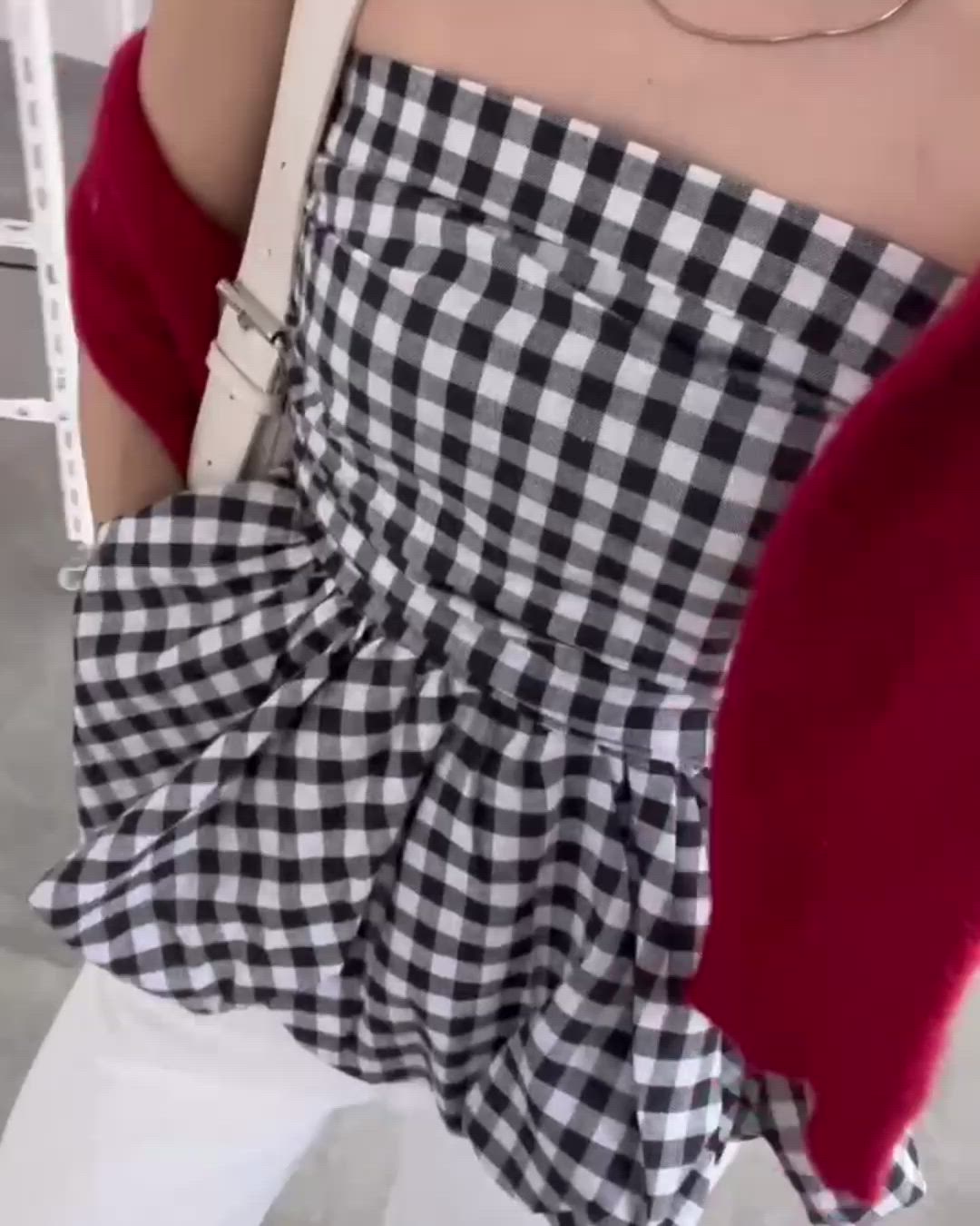 セール】ペプラムチューブトップ(chihiro select) / きれいめ シンプル