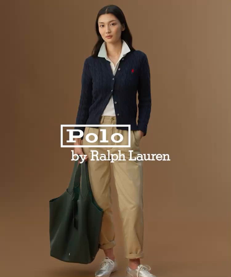 現行 POLO RALPH LAUREN コットン ケーブル編みカーディガン RALPH LAUREN｜ケーブルニット コットン カーディガン | Rakuten