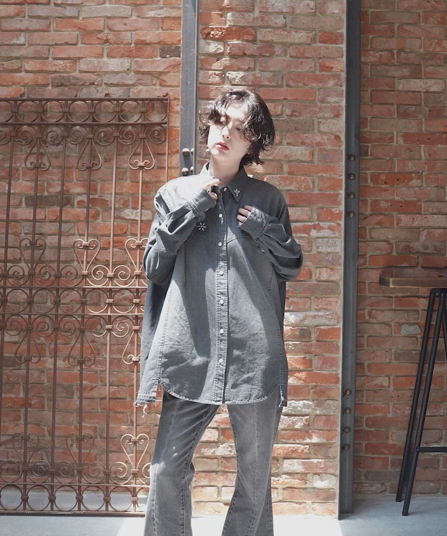 セール】【NKJ 2025AW】WESTERN REMAKE SHIRT（シャツ/ブラウス