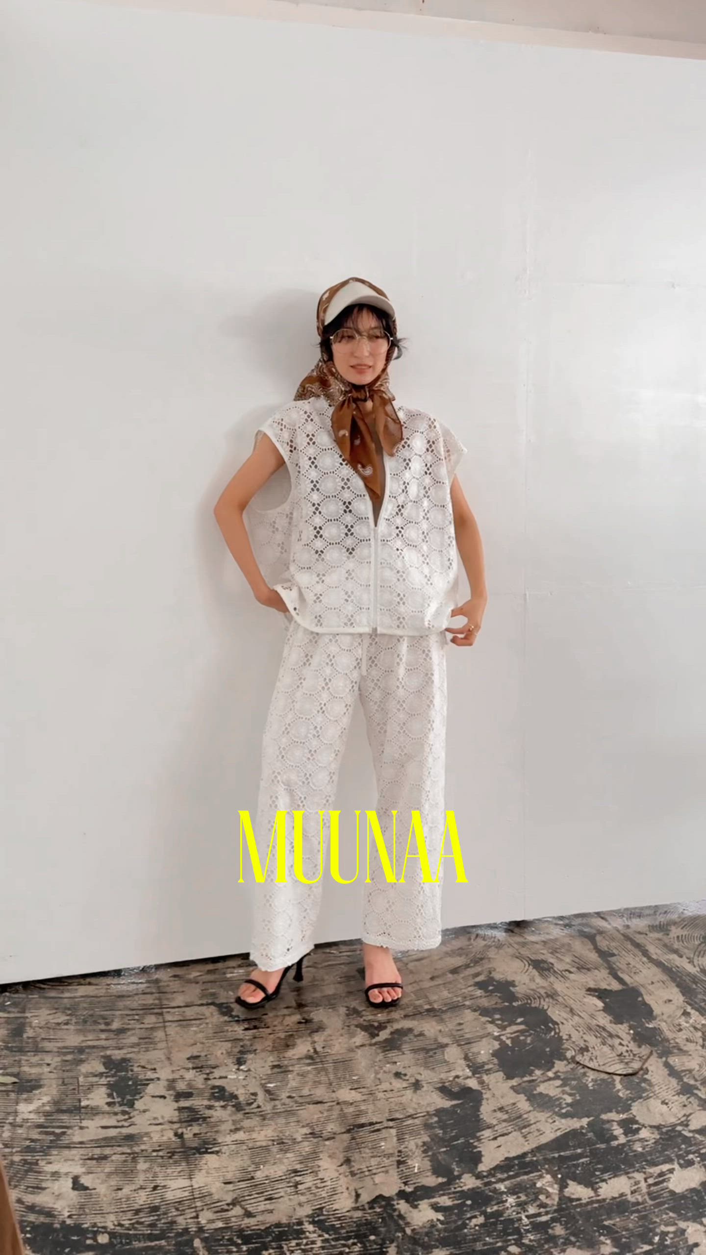 セール】レースロングパンツ（その他パンツ）｜MUUNAA（ムウナ）の