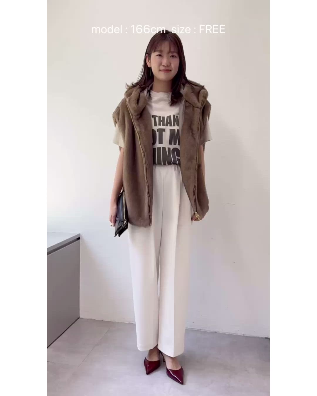 ミンクフェイクファーブルゾン（その他アウター）｜Whim Gazette