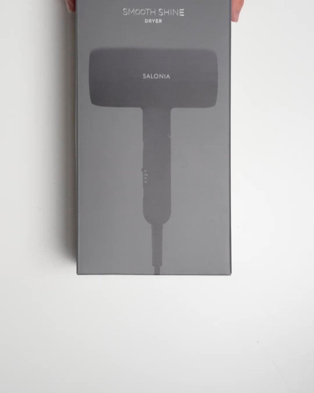 7/31まで SALONIA SMOOTH SHINE DRYER ブラック スムースシャイン