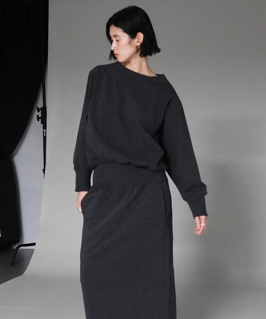 新品タグ付Curensology カレンソロジー サロペットワンピース(黒) Curensology(カレンソロジー)/ミックスサロペットワンピース 黒