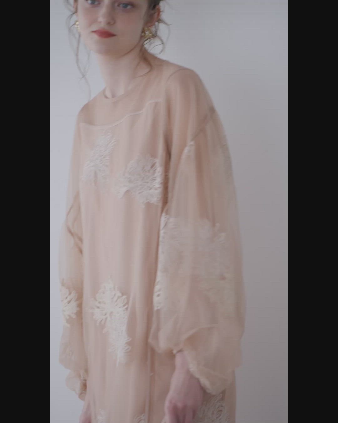 バルーンスリーブボリュームドレス（ドレス）｜Dorry Doll（ドリー