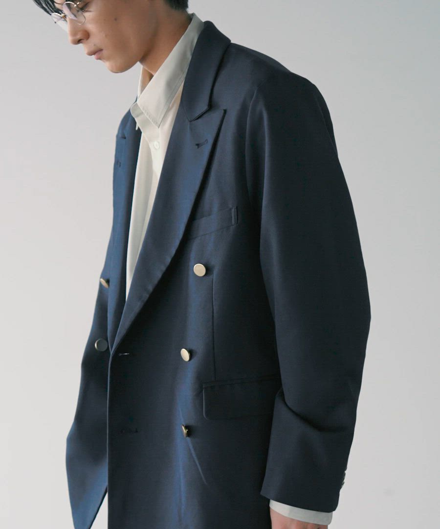 LURAKU】Double-Breasted Jacket / ダブルブレストジャケット｜SETUP