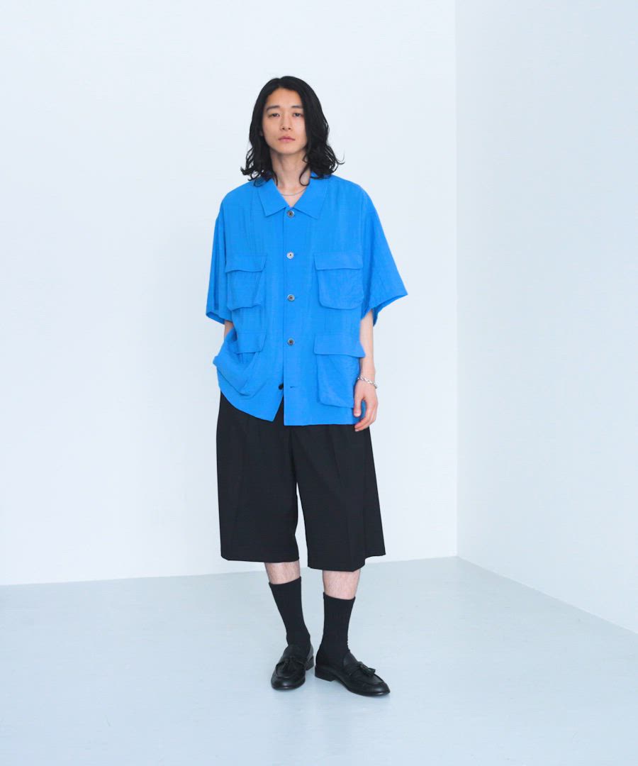 セール】TR Buggy Half Pants / バギーハーフパンツ（スラックス