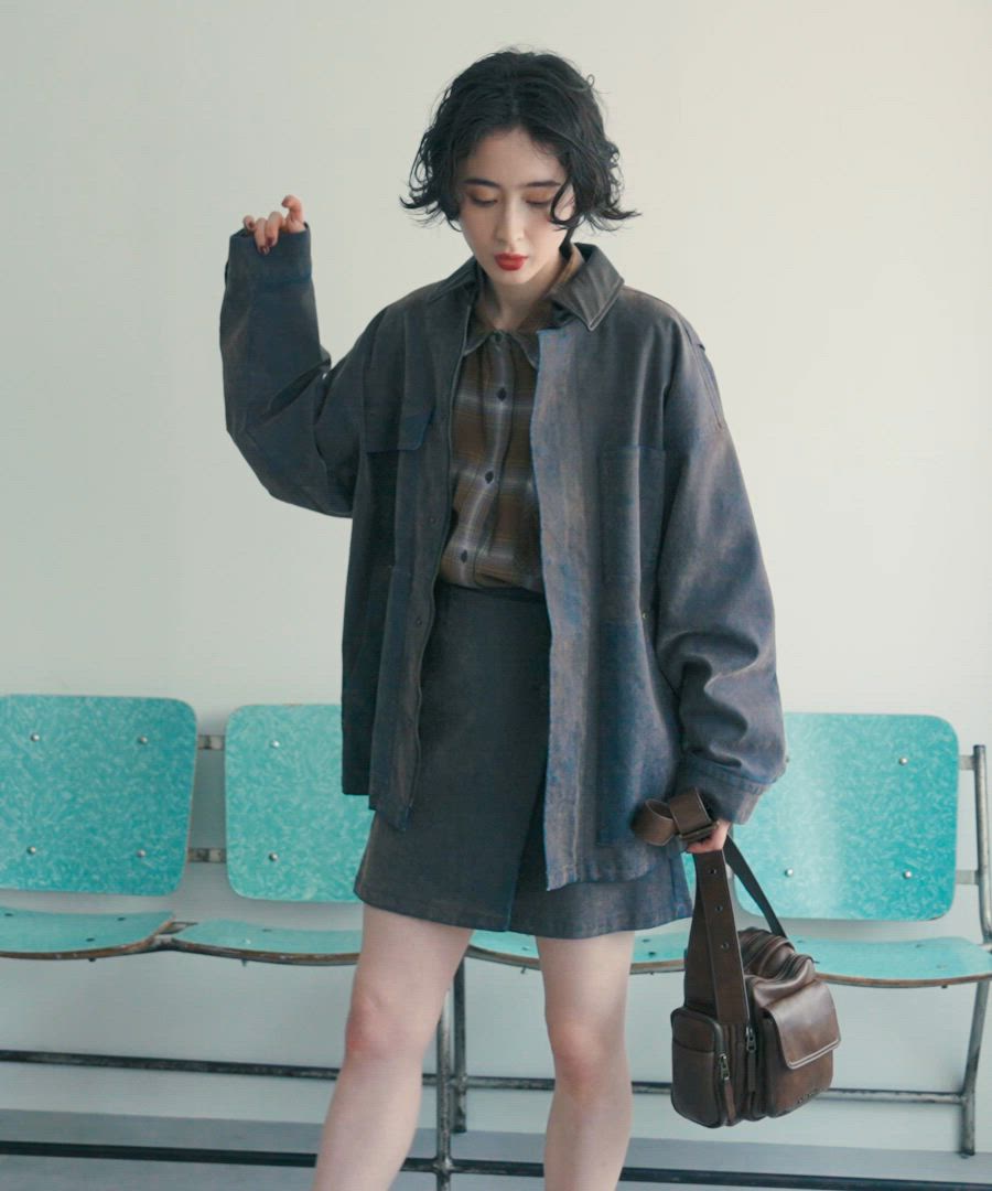 セール】フロッキーアソートワークジャケット（デニムジャケット