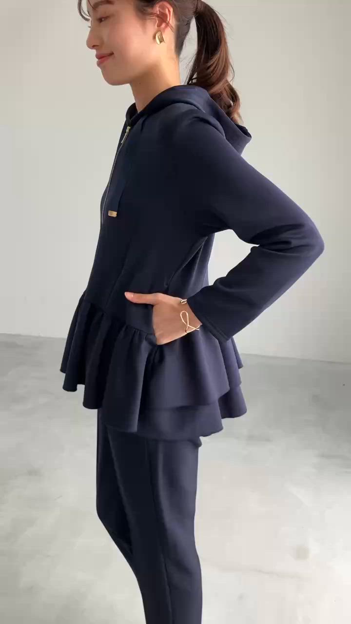 無敵のパーカー【洗える・UV CUT・ストレッチ・軽量・接触冷感】ハイ